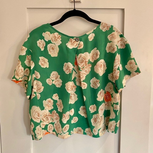 100% Silk Anthropologie Blouse - Picture 2 of 6